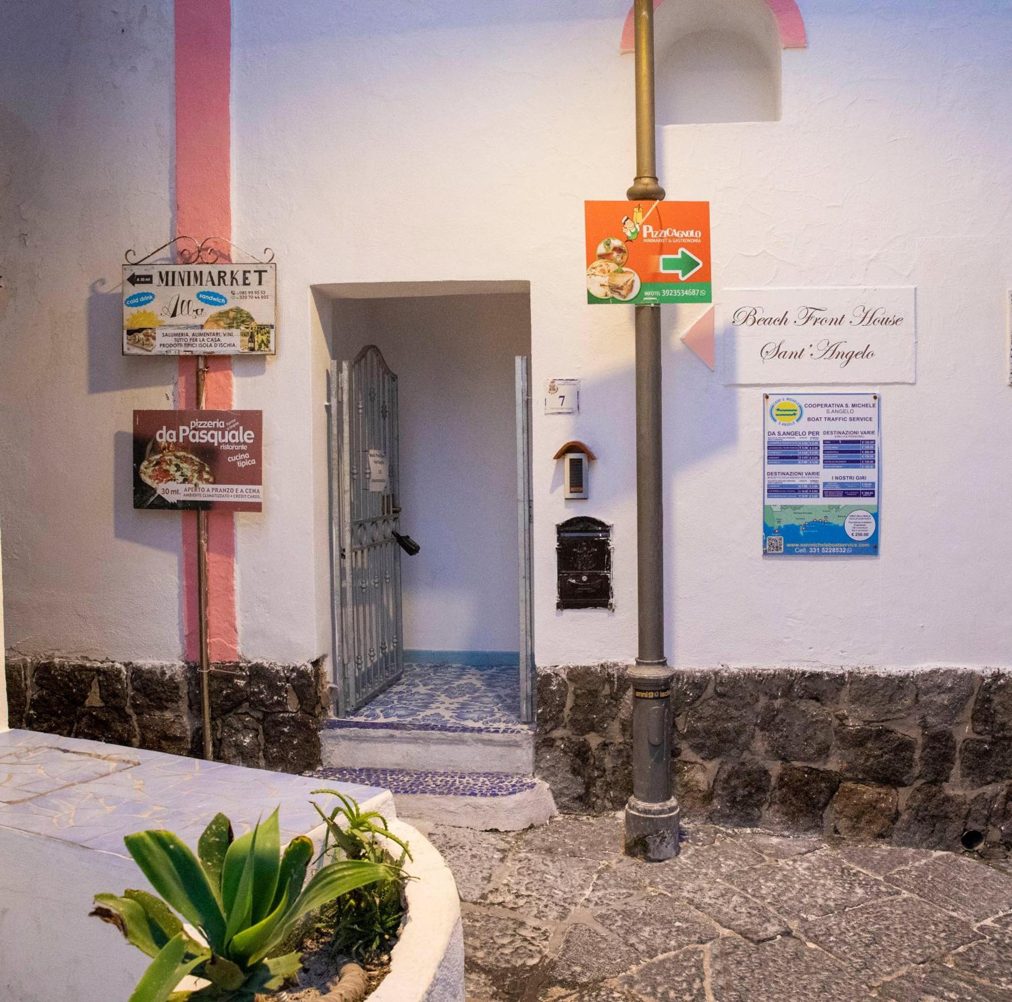 Mare Nostrum - Beachfront House - Sant'Angelo Ischia エクステリア 写真